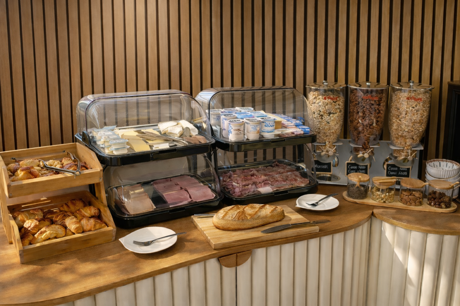 Un buffet généreux